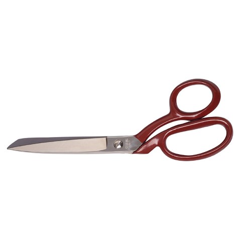 STERLING RED HANDLE 8IN FORGED SMOOTH BLADE SCISSORS